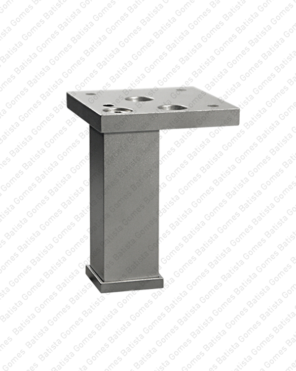P�s para m�veis tubo 32x32mm - ZAMAC